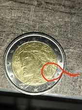 2 euro dante alighieri con