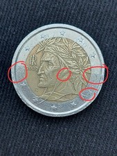 moneta 2 euro dante alighieri