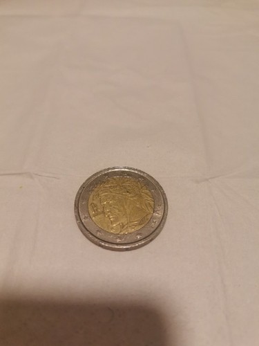 Moneta dante alighieri euro - moneta,