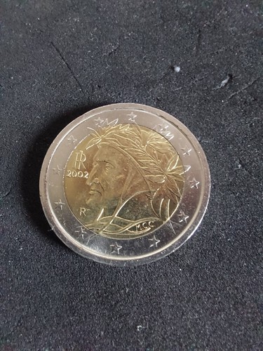 Moneta euro dante alighieri - 2,