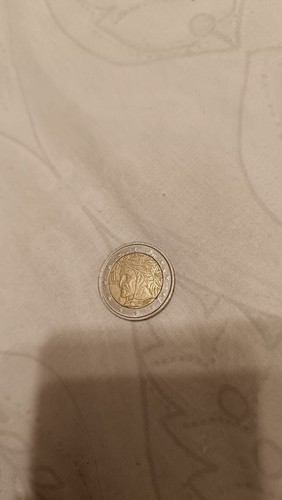 Moneta euro dante - 2,