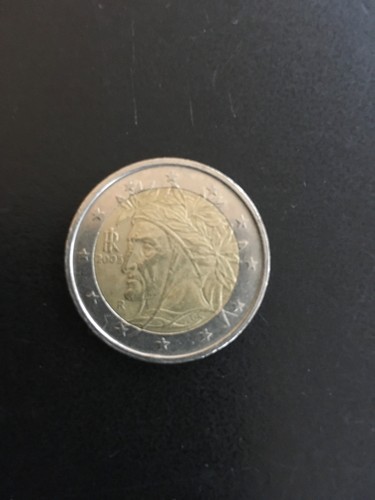 Moneta euro italia - moneta,