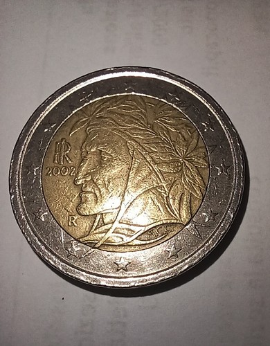 Moneta euro molto - moneta,