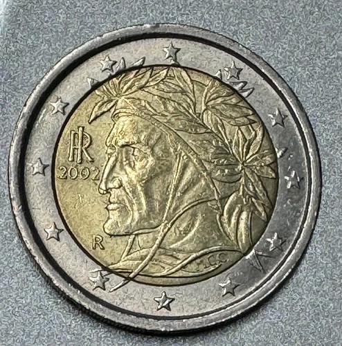 Moneta euro bimetallica - euro, 2002