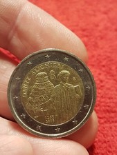 Rara moneta da 2 euro  Dante