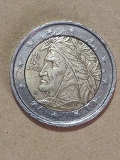 Moneta da 2 euro Dante