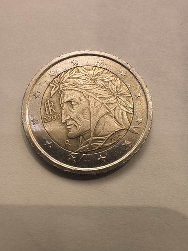 Moneta euro dante alighieri - 2,