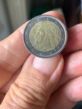 MONETA  ITALIA  2 EURO DANTE