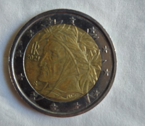 Monete euro rare dante - euro,
