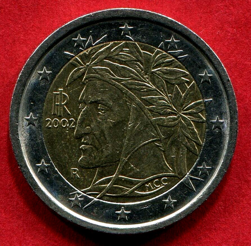 Italia 2002 euro - euro, dante